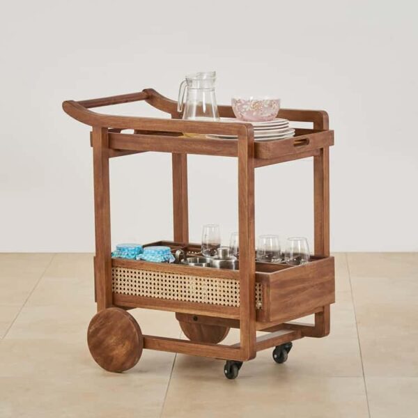 Mozam Bar Serving Trolley