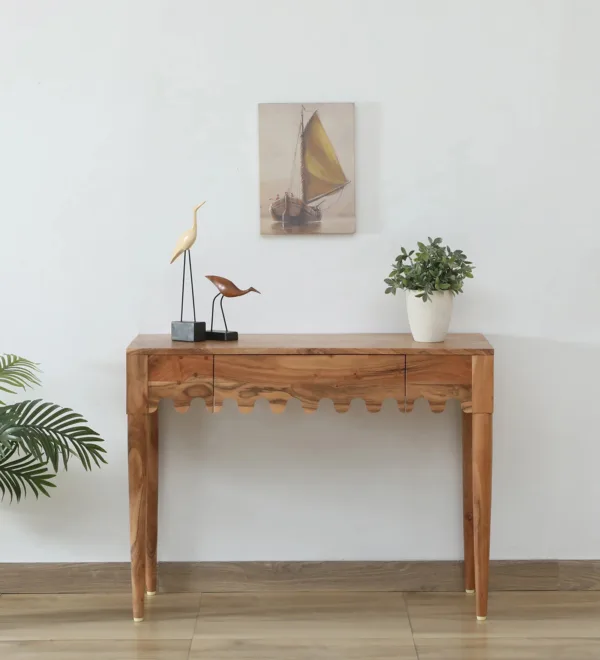 Ravenel Acacia Wood Console Table