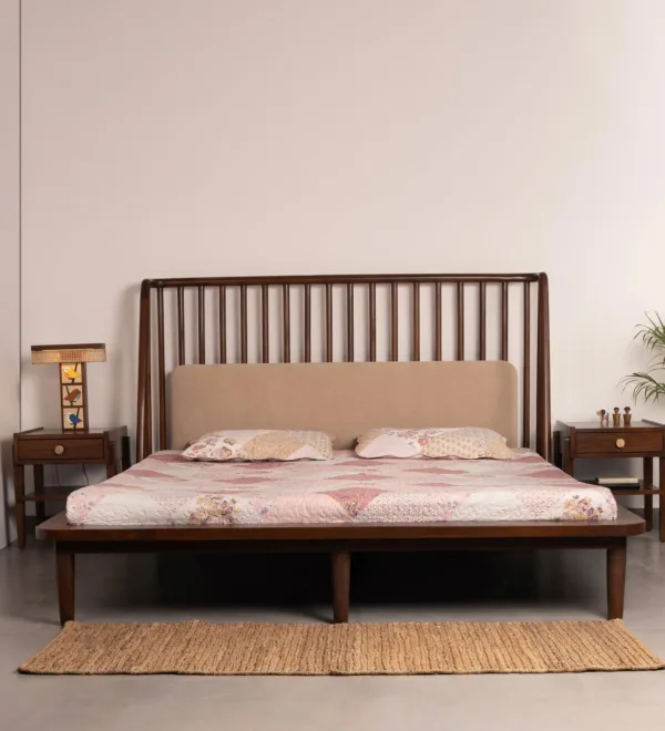 Haven Cane Queen Size Bed